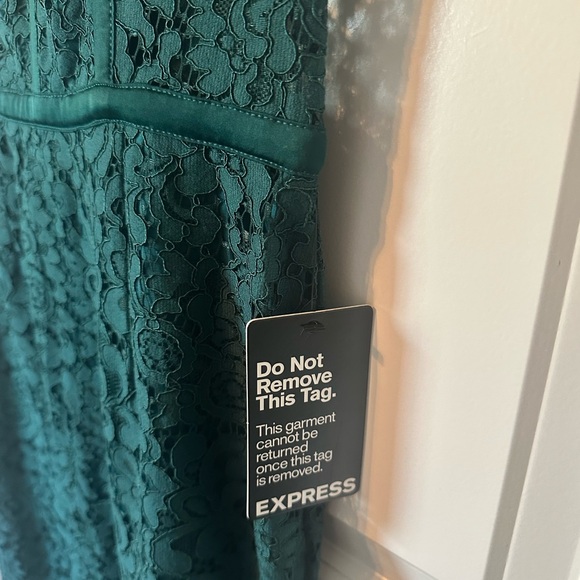 NWT Express Piped Lace Sheath Dress - Picture 6 of 9